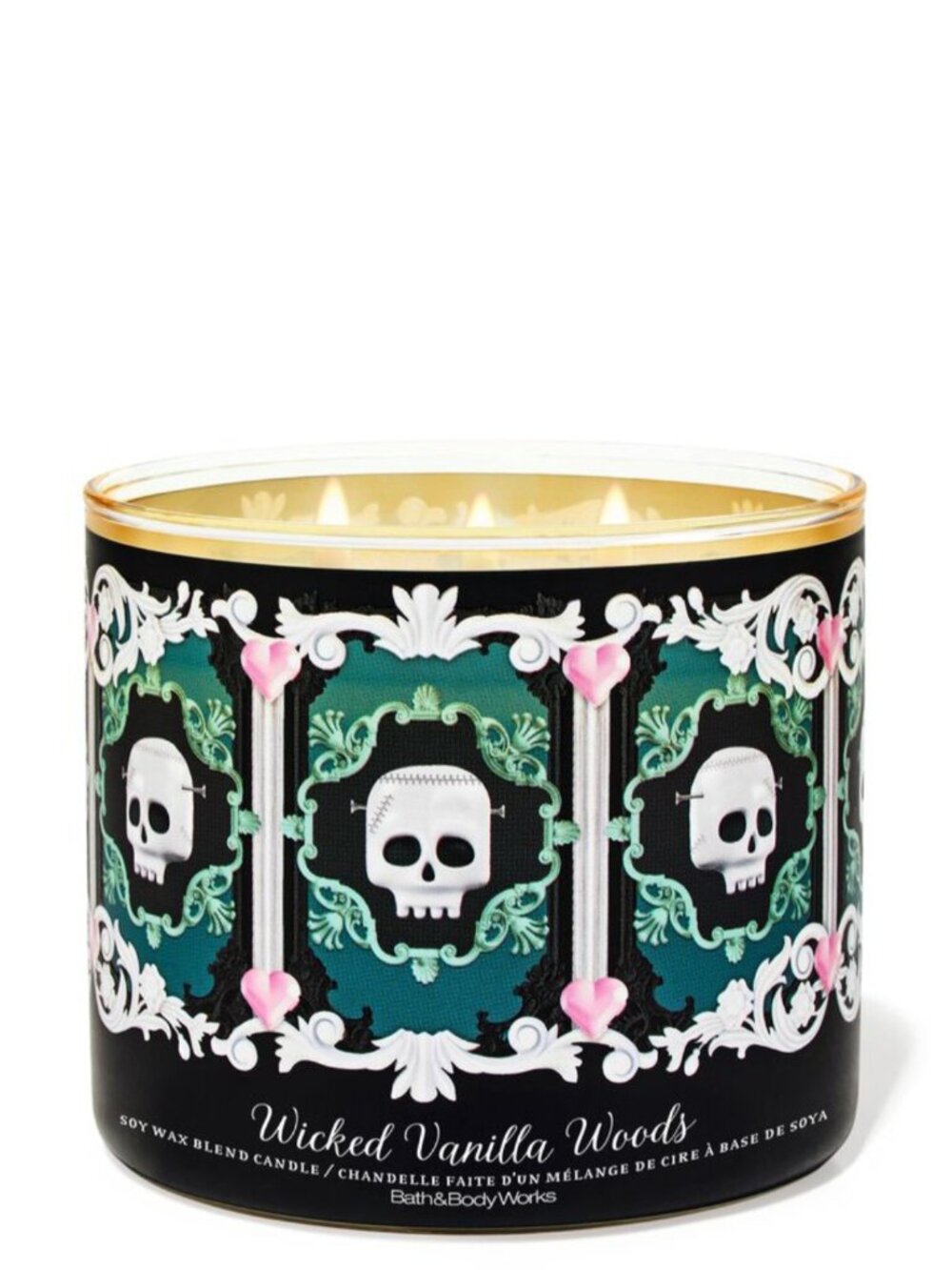 Wicked Vanilla Woods 3-wick Candle